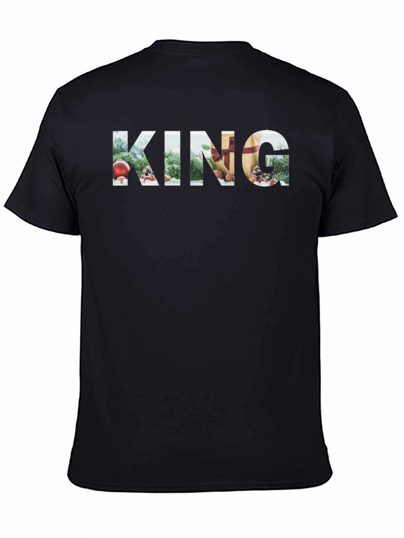 King Christmas Holiday Graphic Tee
