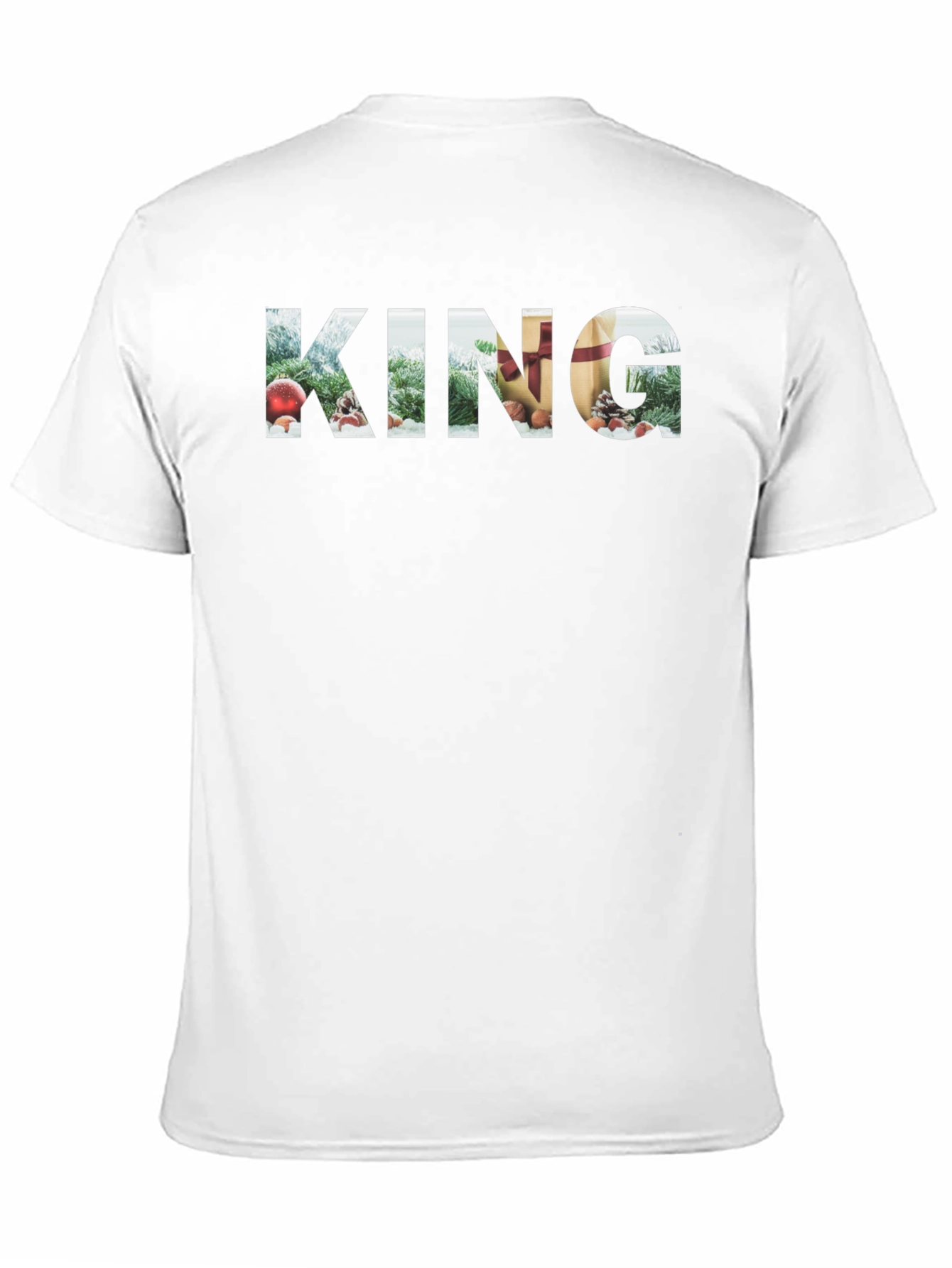King Christmas Holiday Graphic Tee