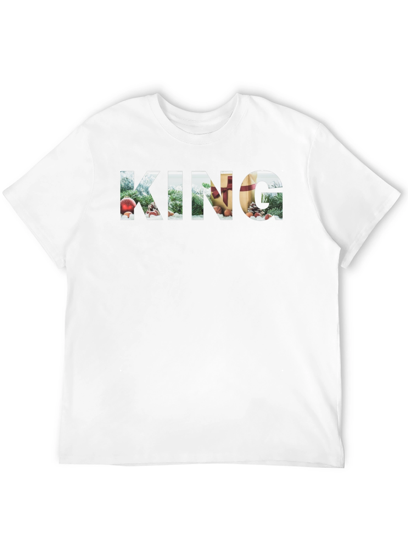 King Christmas Holiday Graphic Tee