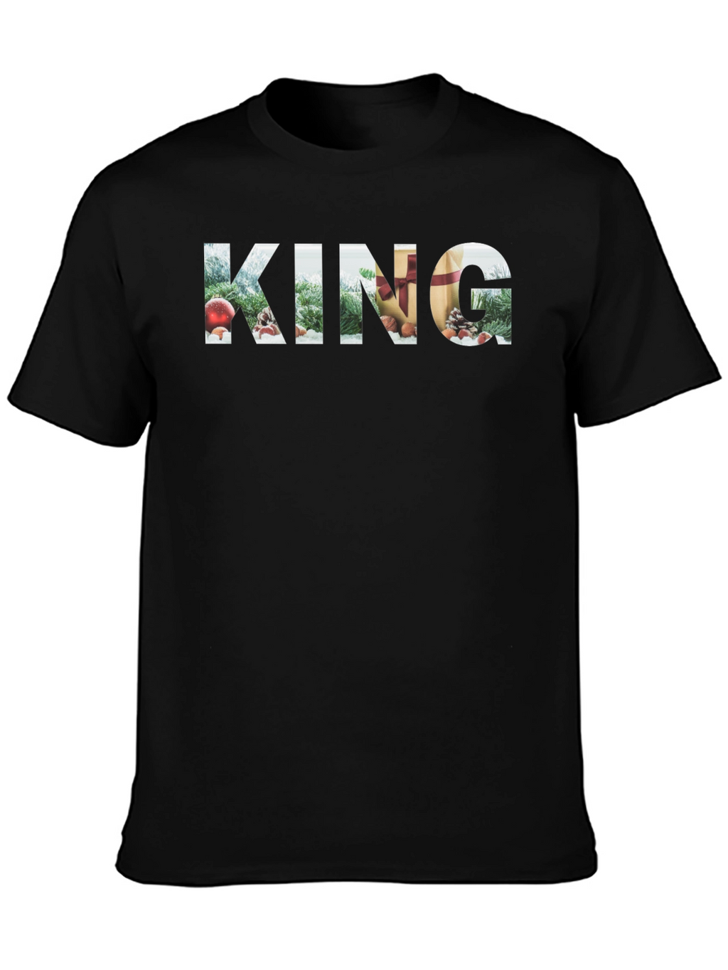 King Christmas Holiday Graphic Tee
