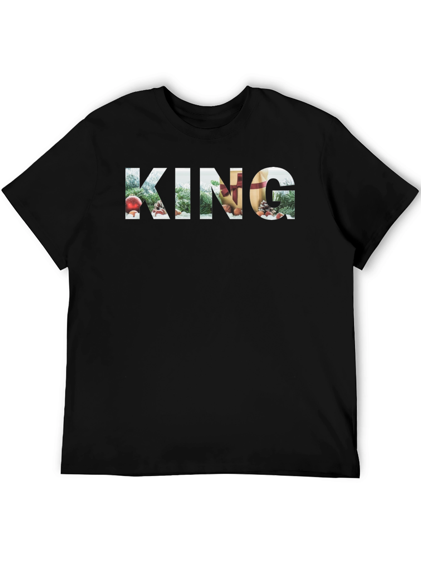 King Christmas Holiday Graphic Tee