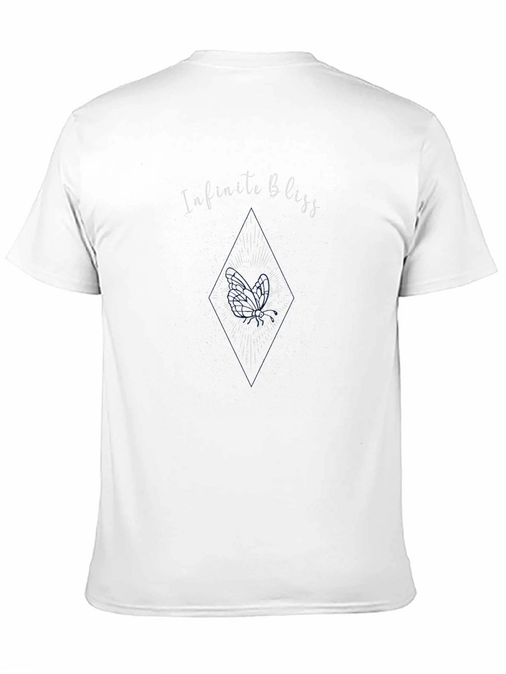 Infinite Bliss Graphic Tee - Stylish Black T-Shirt