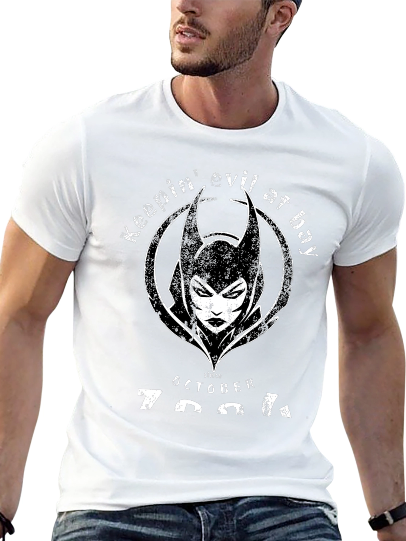 Evil at Bay T-Shirt - Witch Graphic Tee