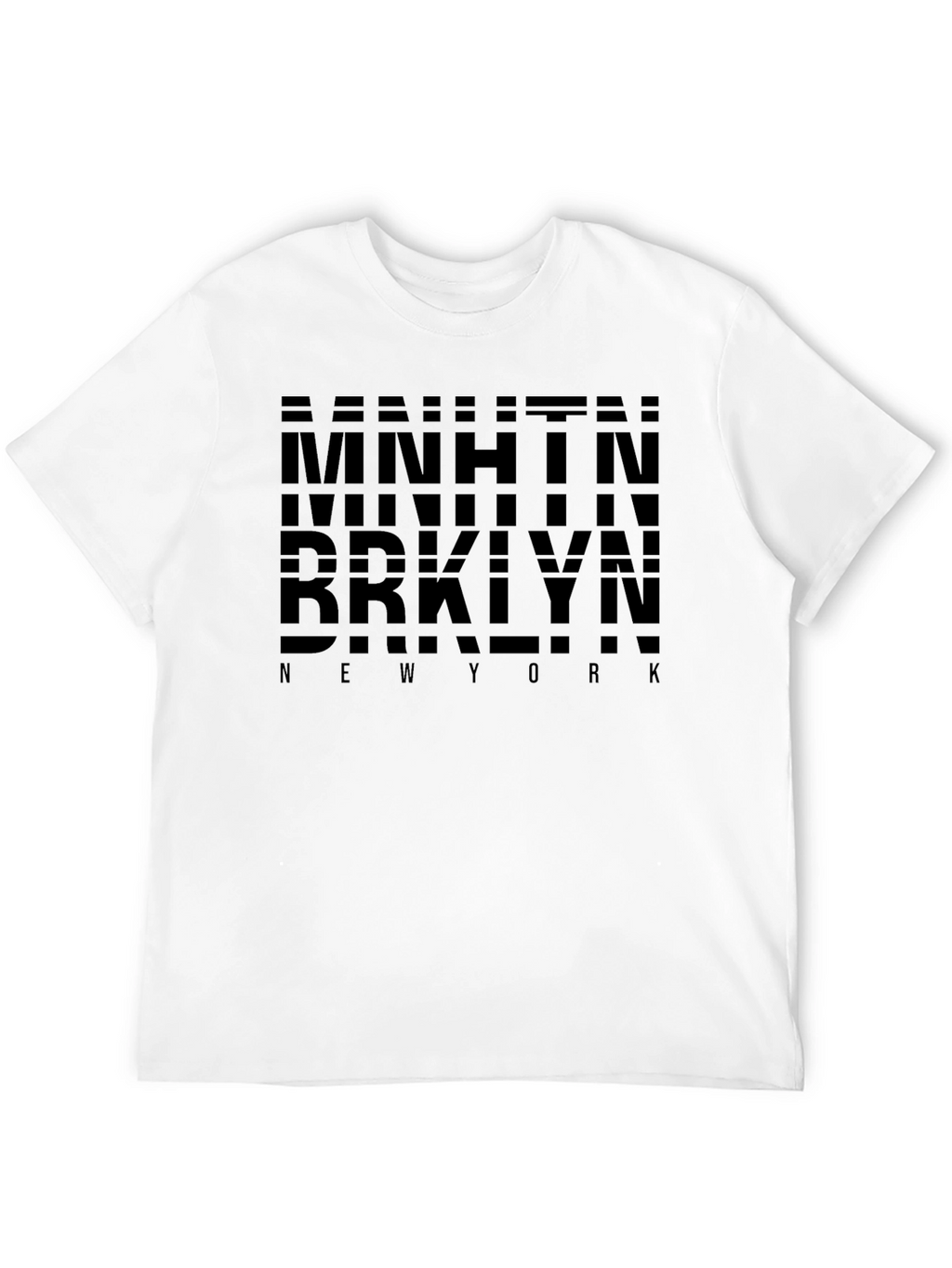 MNHNTN BRKLYN New York Black T-Shirt