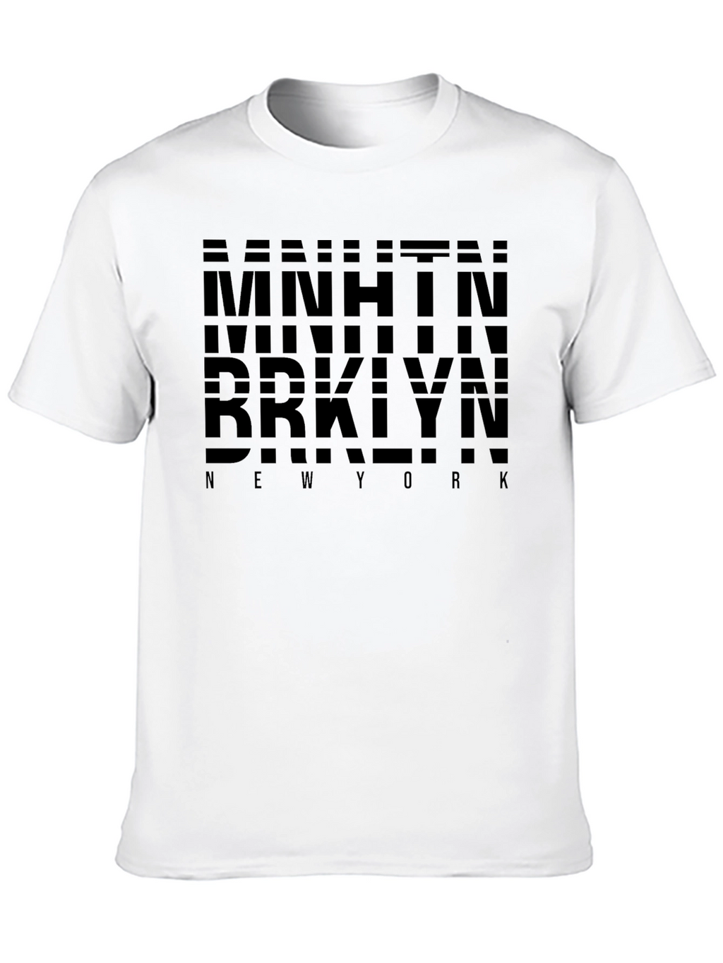 MNHNTN BRKLYN New York Black T-Shirt