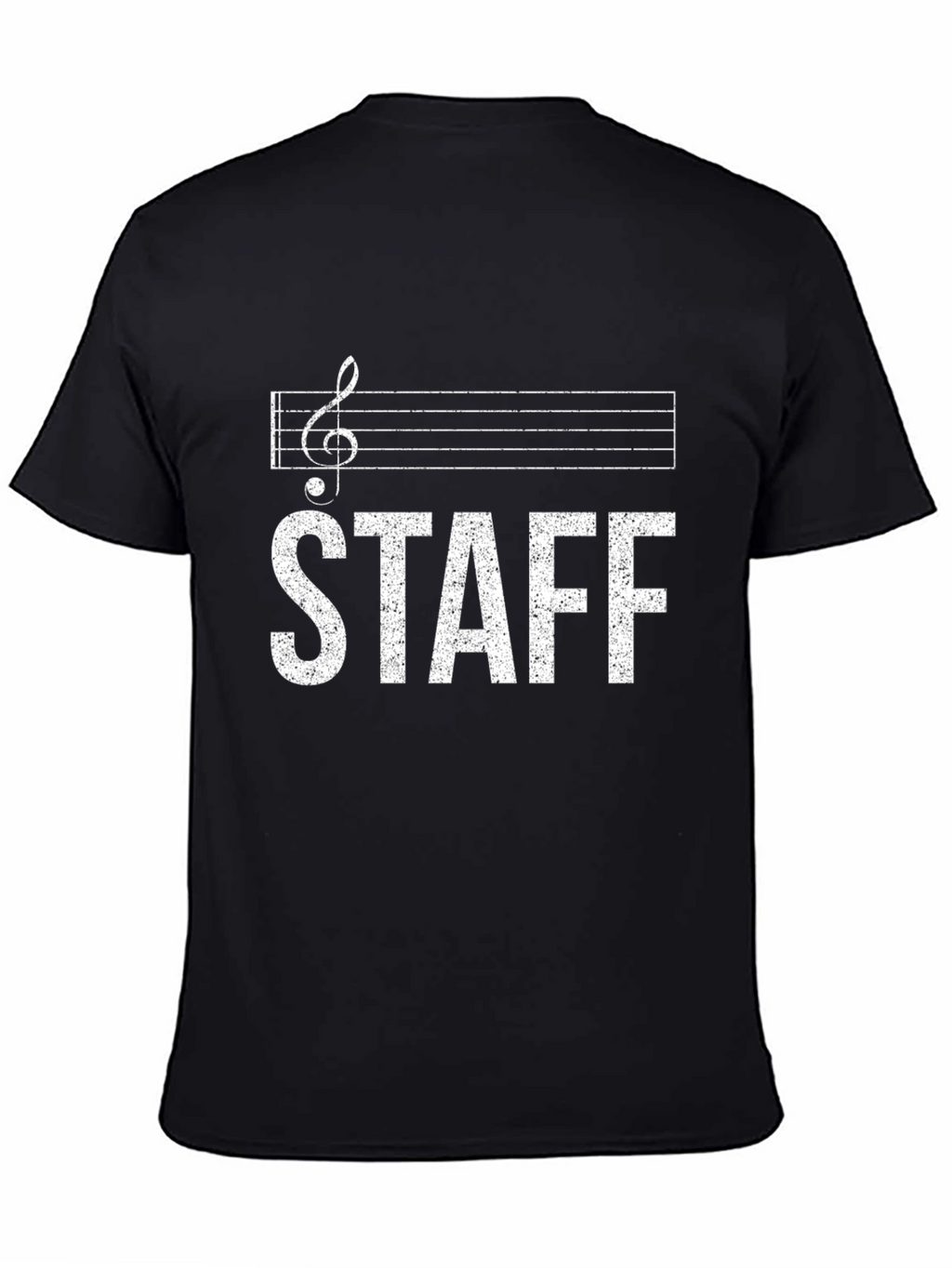 Musical Staff T-Shirt - Musician Gift