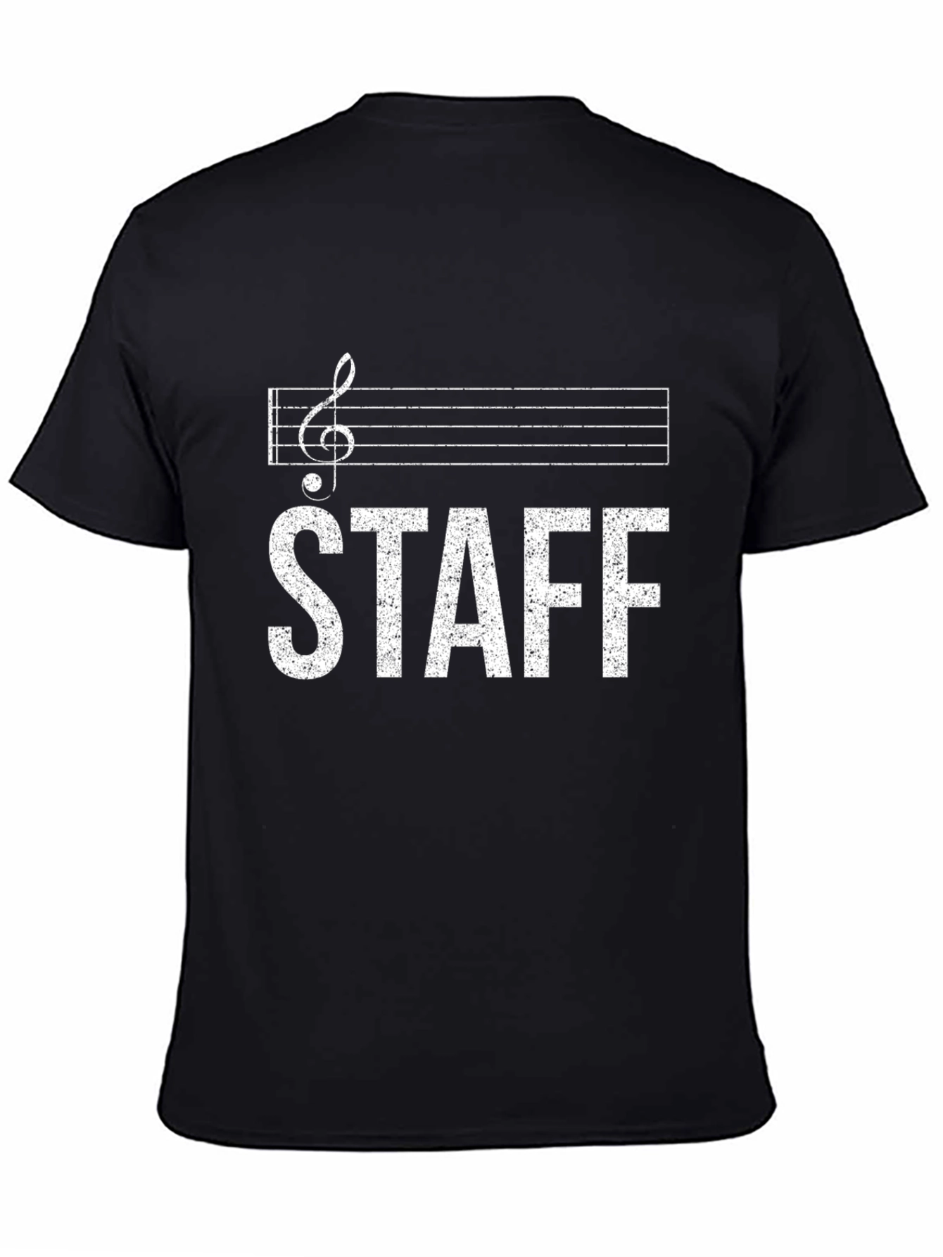 Musical Staff T-Shirt - Musician Gift