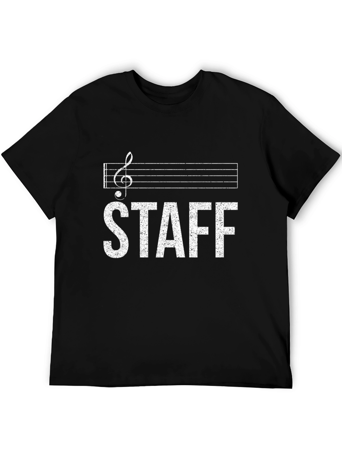 Musical Staff T-Shirt - Musician Gift