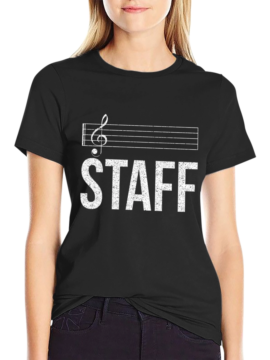 Musical Staff T-Shirt - Musician Gift