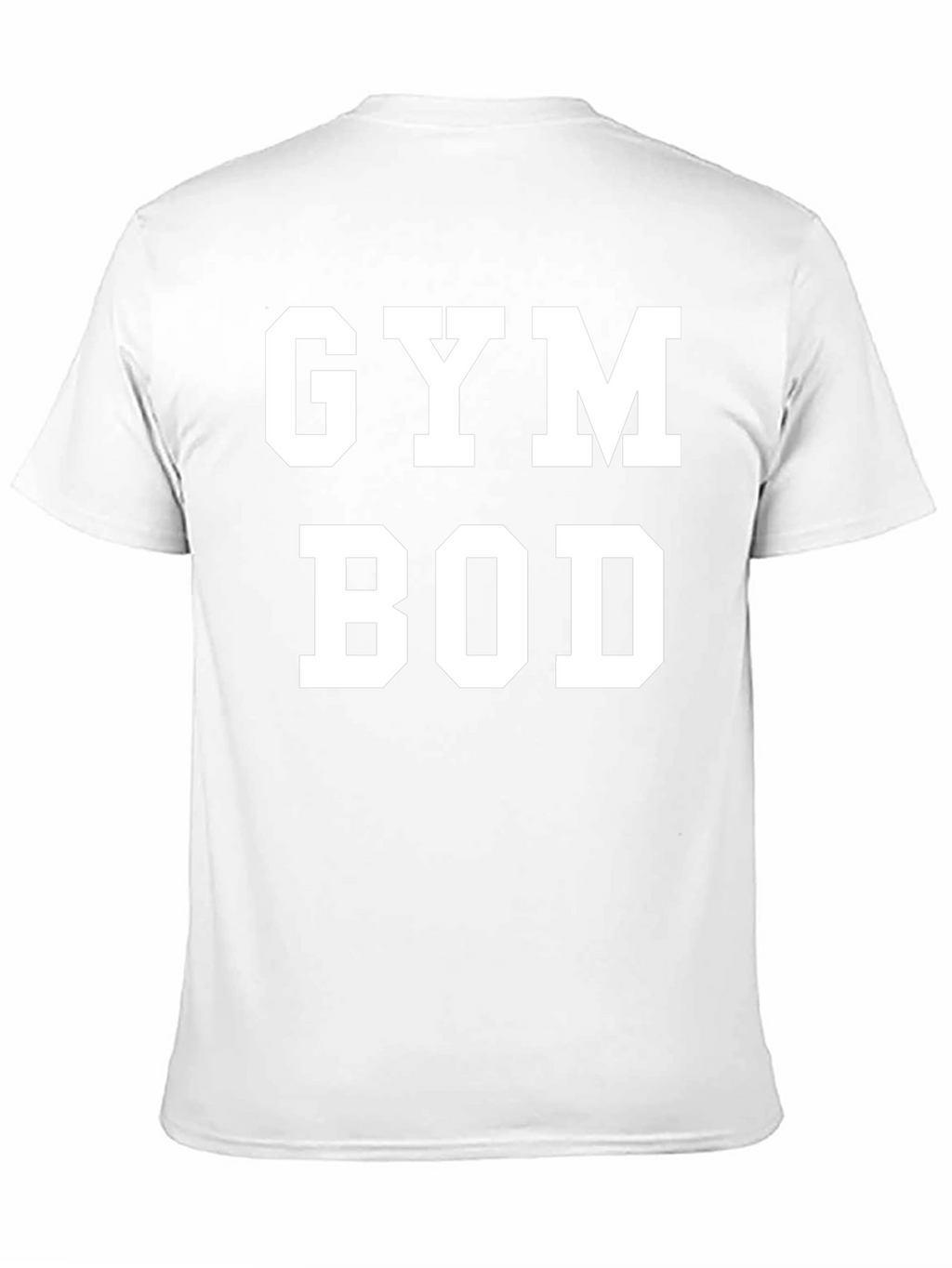 Gym Bod Graphic T-Shirt - Black Cotton
