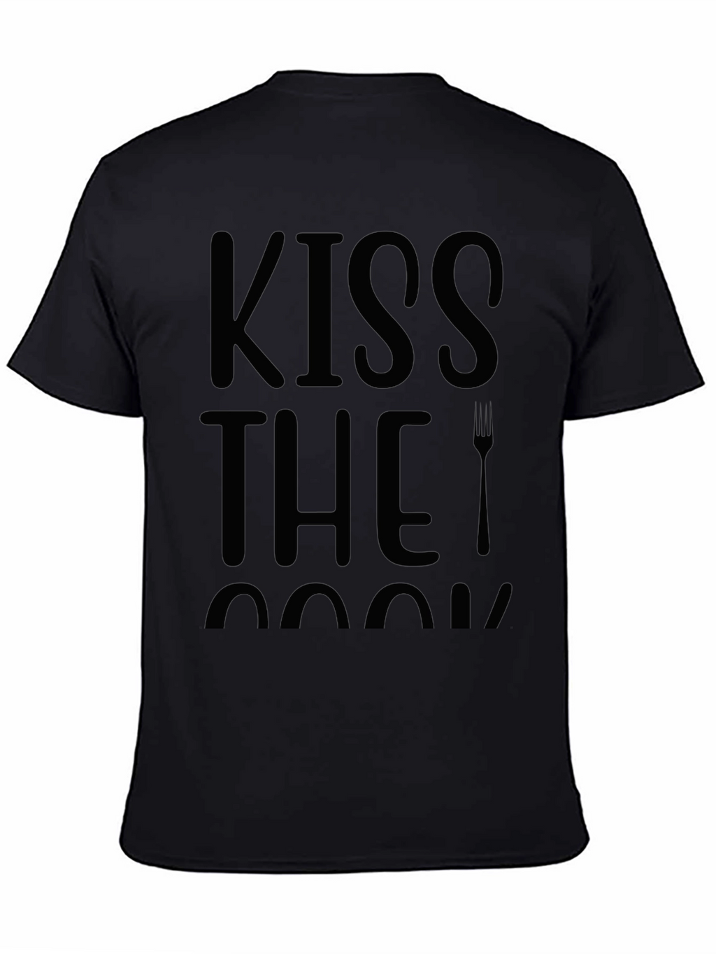 Kiss the Cook Novelty Graphic T-Shirt