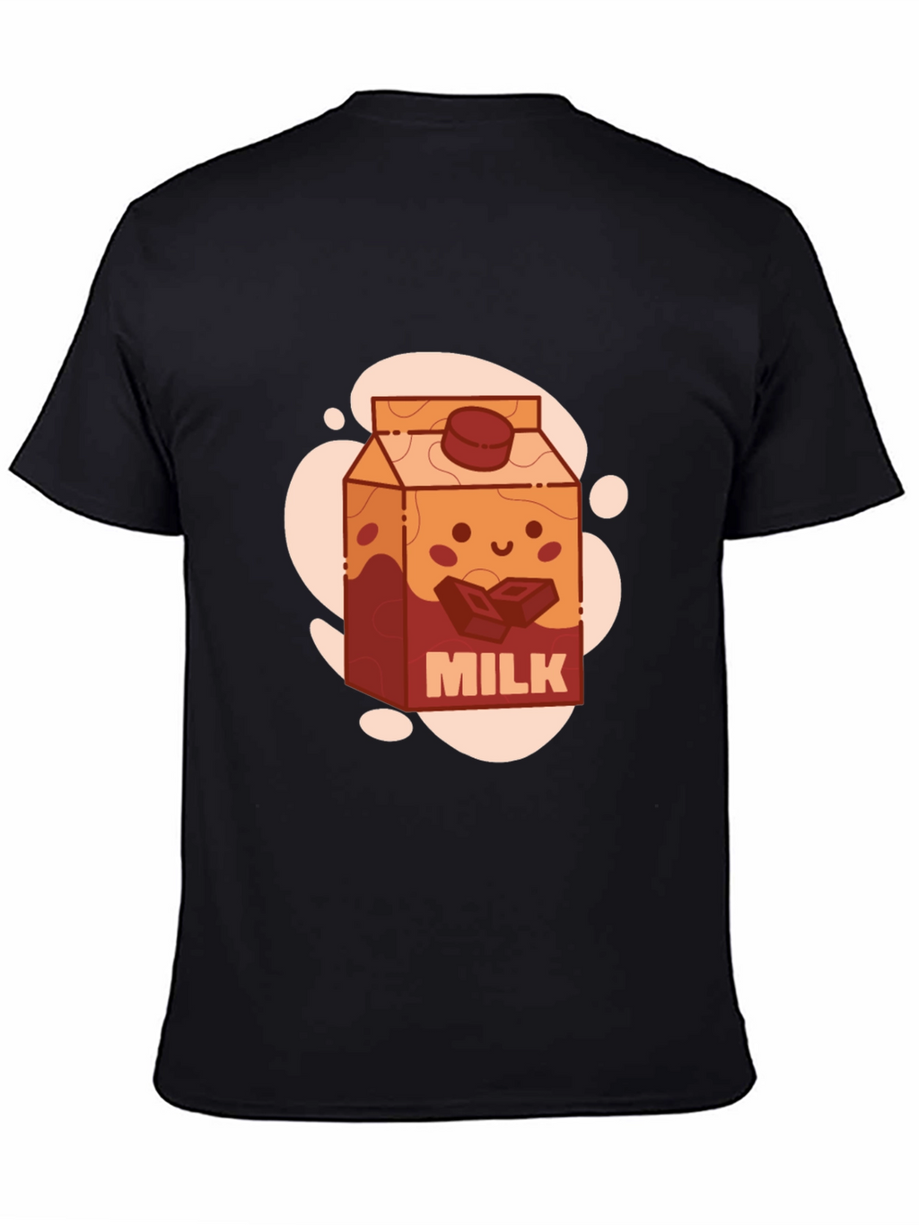 Cute Cartoon Chocolate Milk T-Shirt