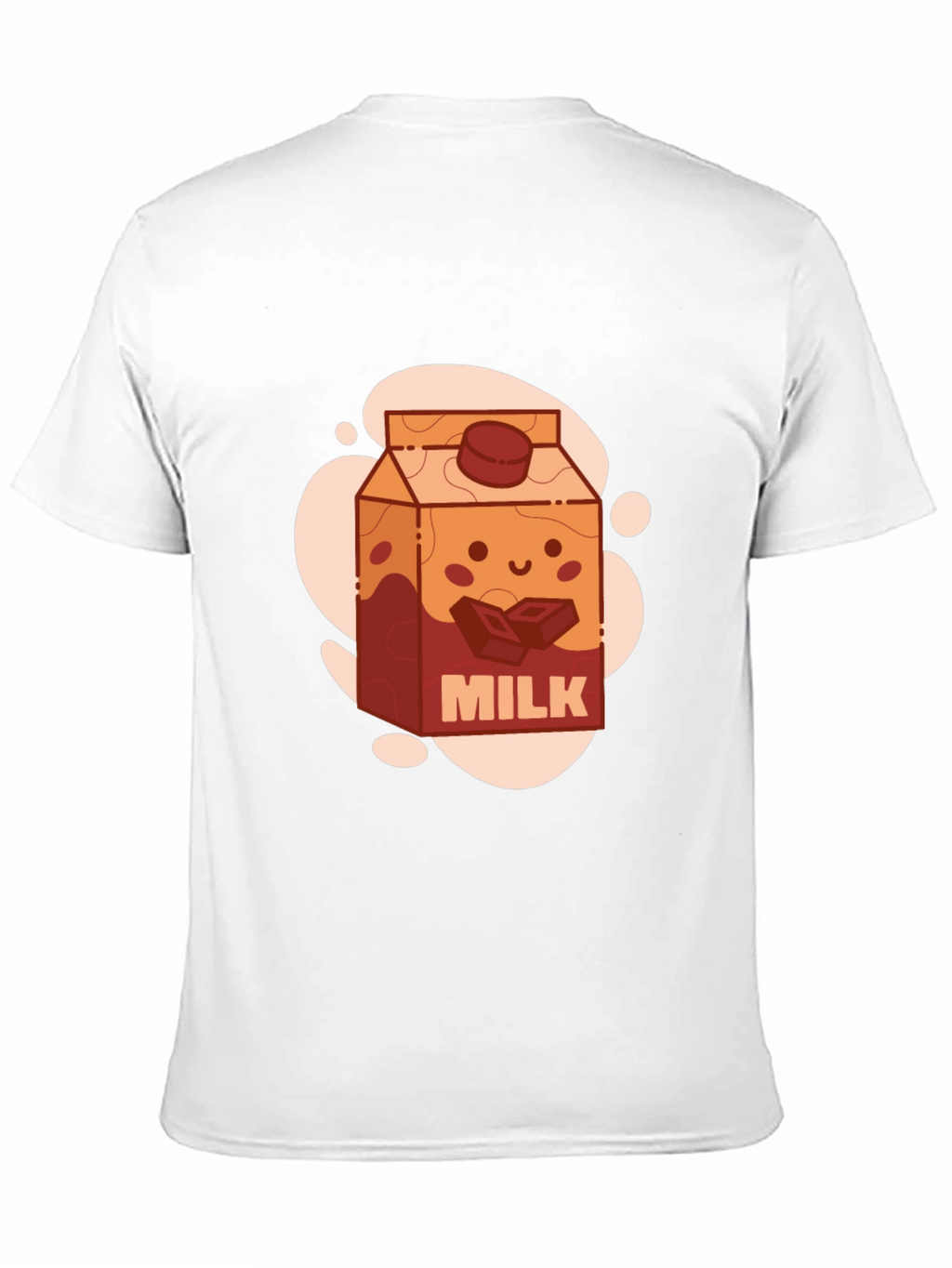 Cute Cartoon Chocolate Milk T-Shirt