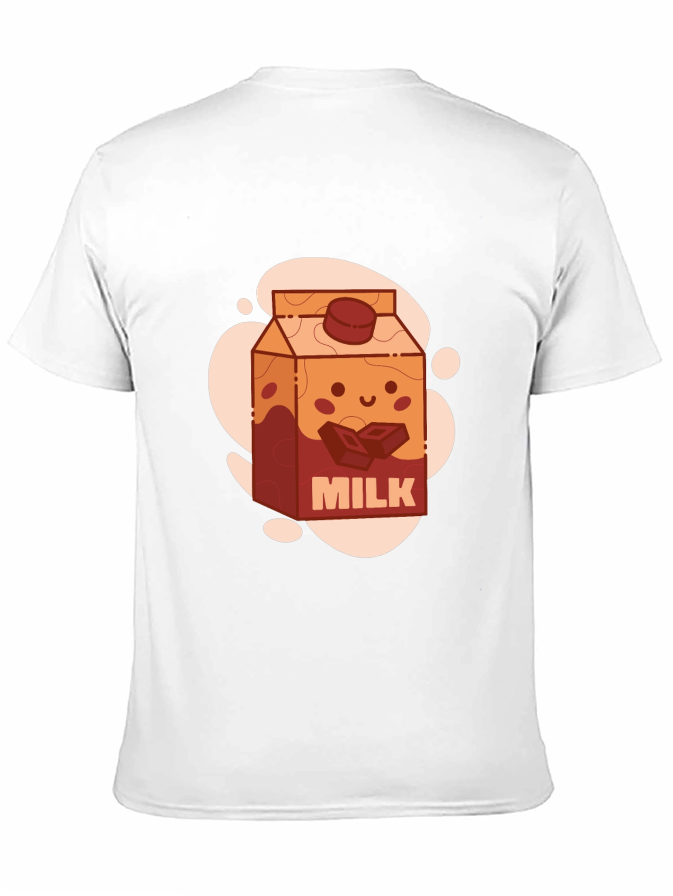 Cute Cartoon Chocolate Milk T-Shirt