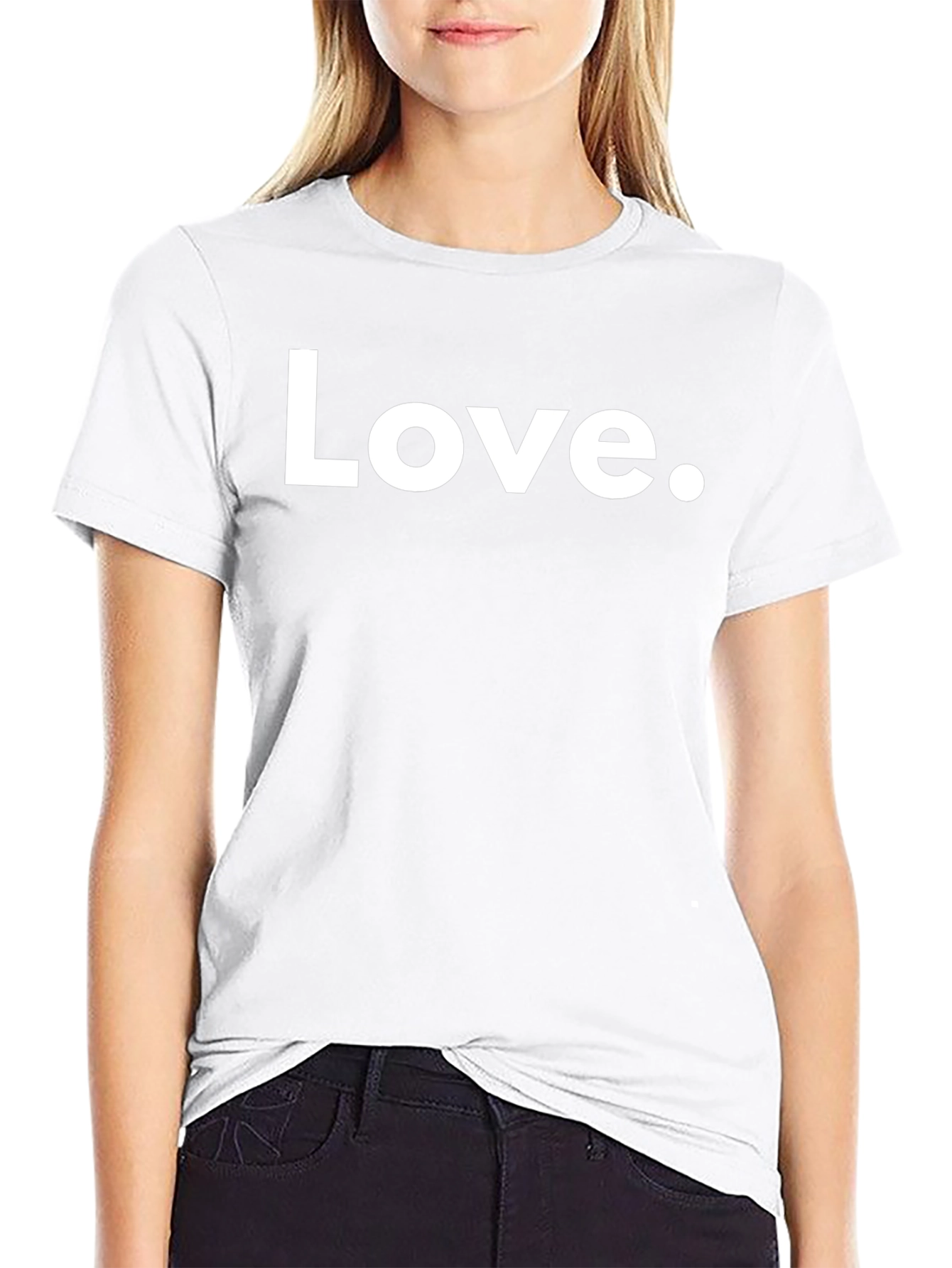 Love Graphic Tee - Classic Black T-Shirt