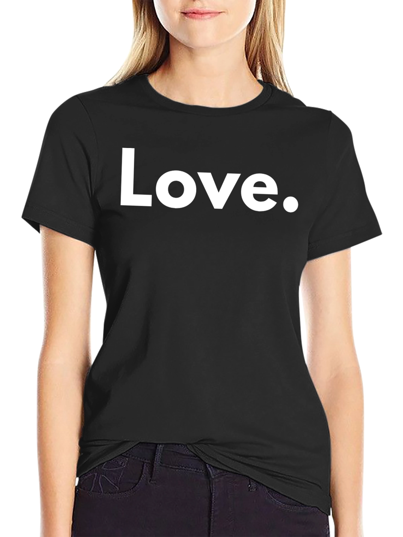 Love Graphic Tee - Classic Black T-Shirt