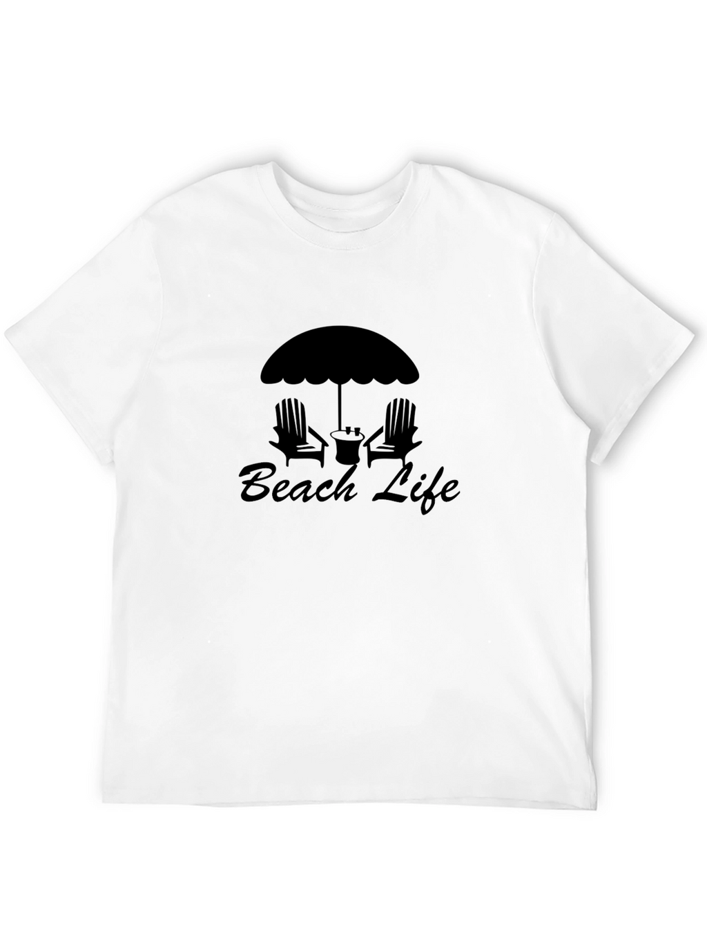 Black Beach Life Graphic Tee
