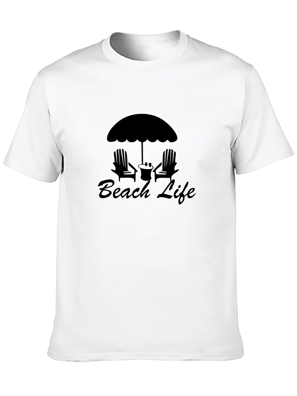 Black Beach Life Graphic Tee