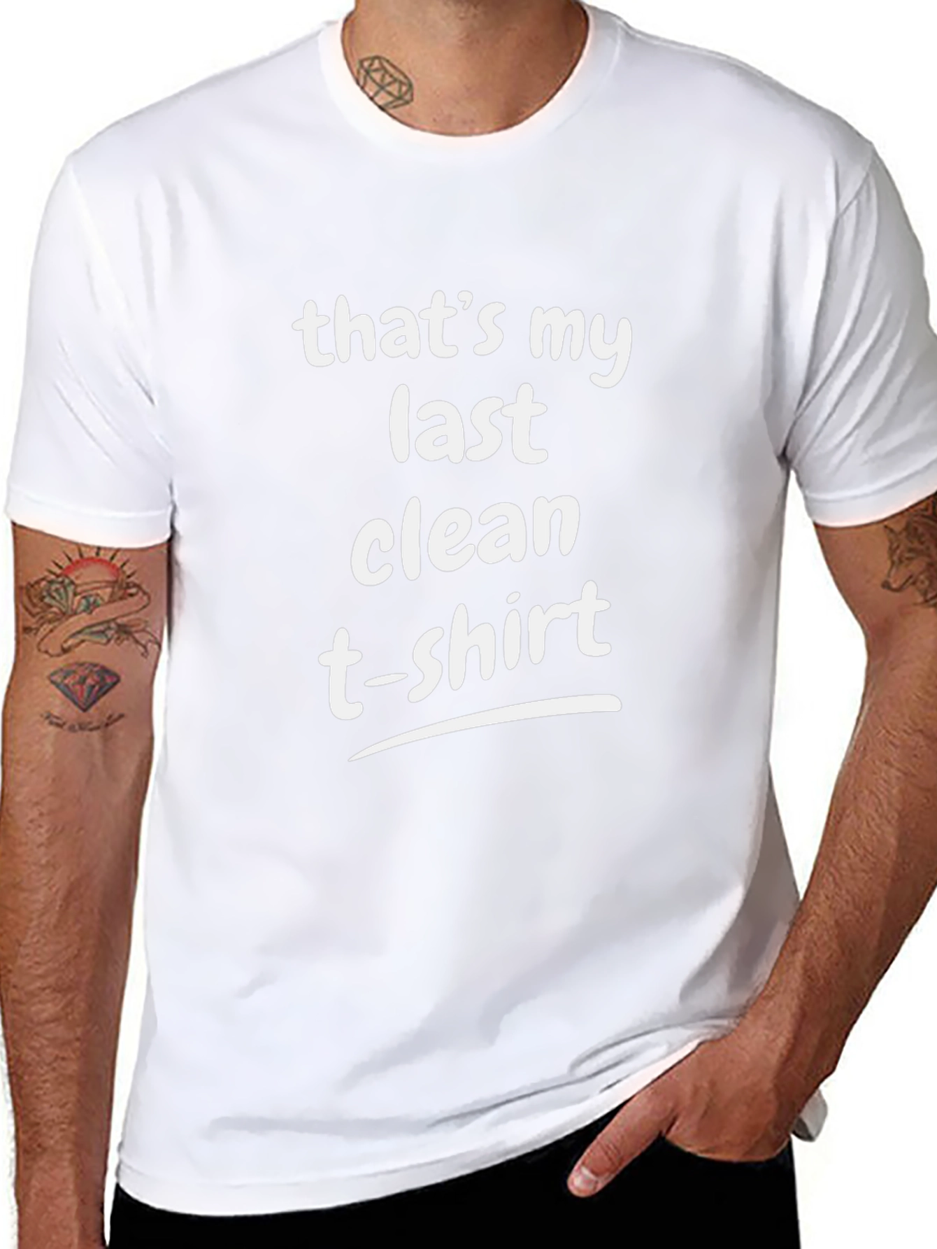 Last Clean T-Shirt Funny Graphic Tee