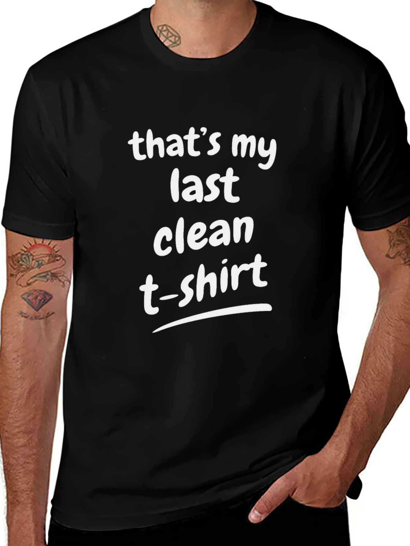 Last Clean T-Shirt Funny Graphic Tee
