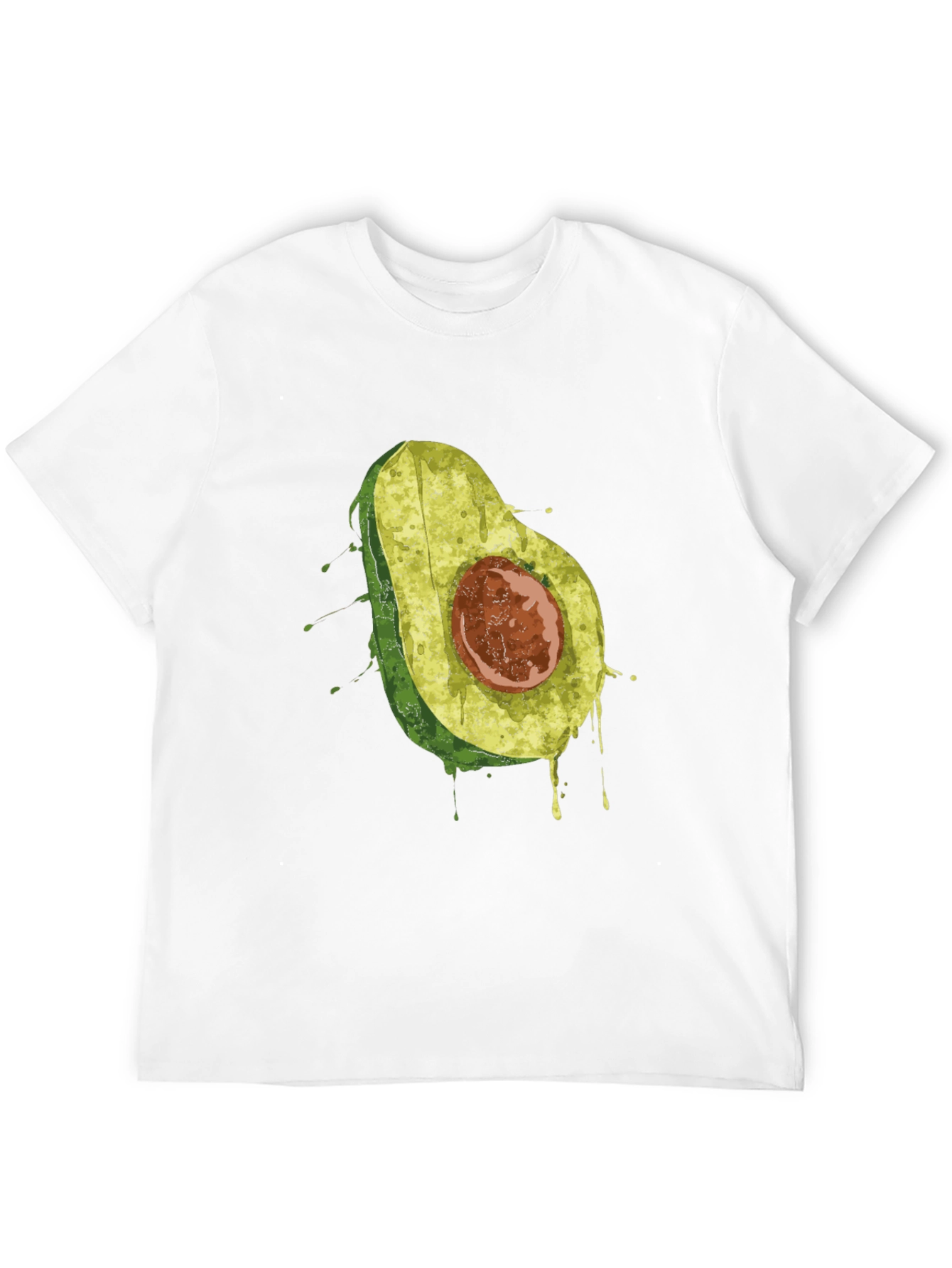 Avocado Graphic T-Shirt - Black