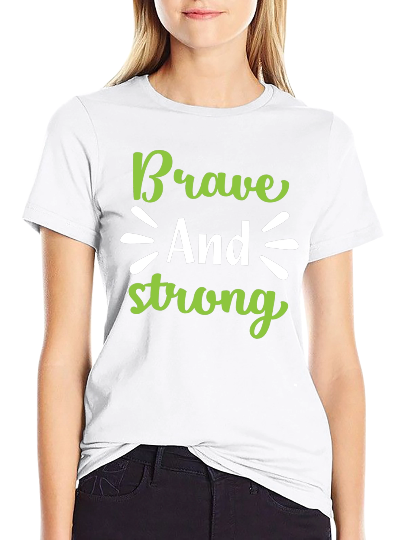 Brave and Strong Graphic Tee