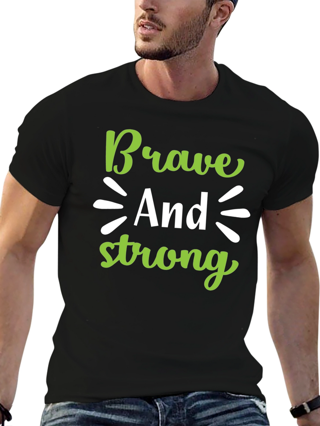Brave and Strong Graphic Tee