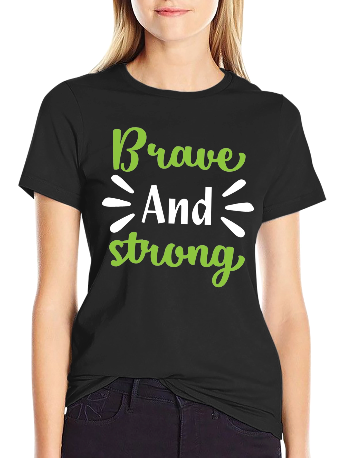 Brave and Strong Graphic Tee