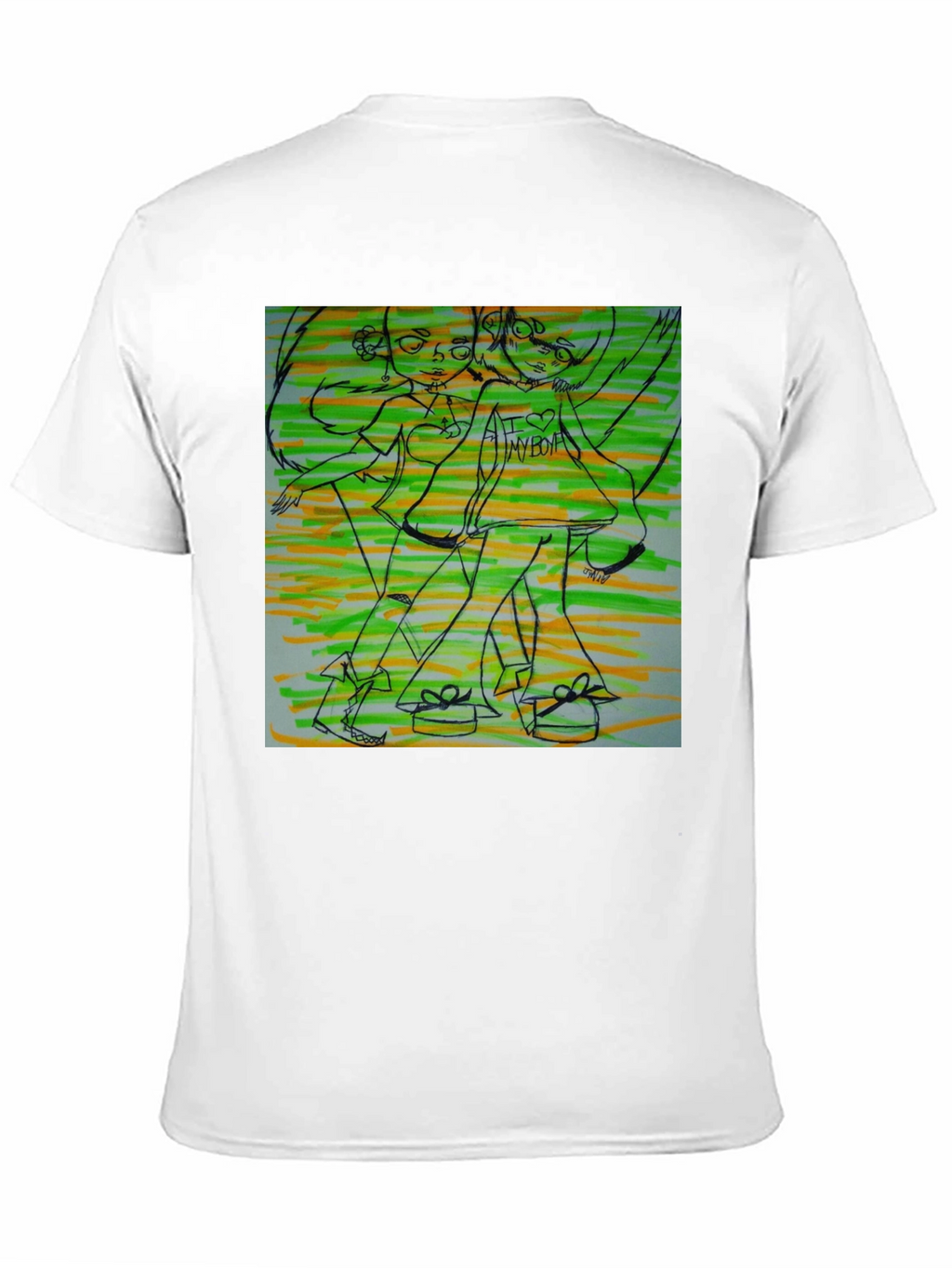 Artsy Graphic T-Shirt - Unique Design