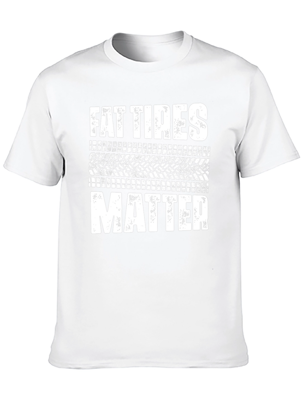 Fat Tires Matter Graphic Tee - Black Cotton T-Shirt