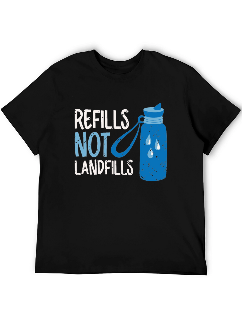 Refills Not Landfills Graphic Tee