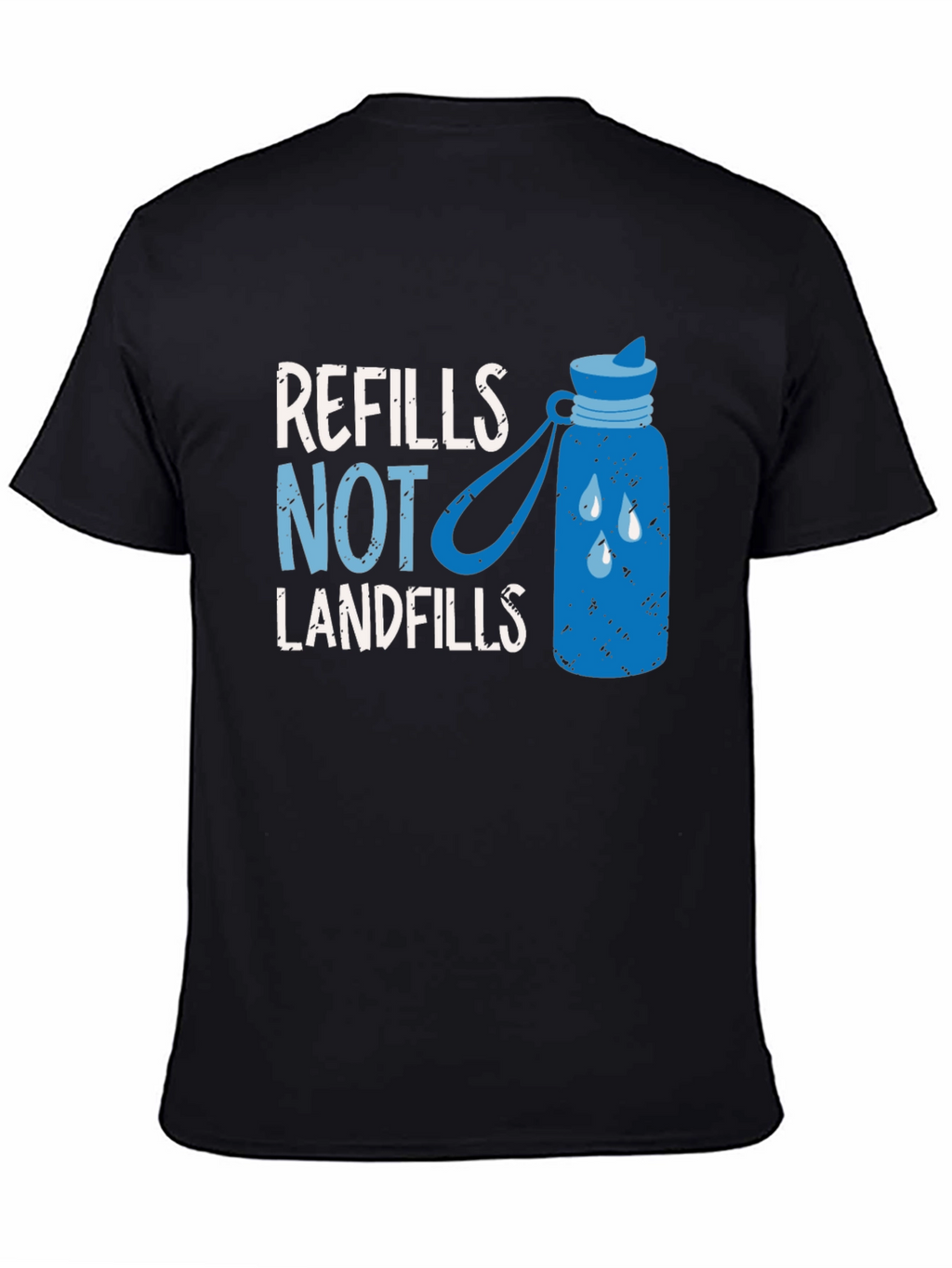 Refills Not Landfills Graphic Tee