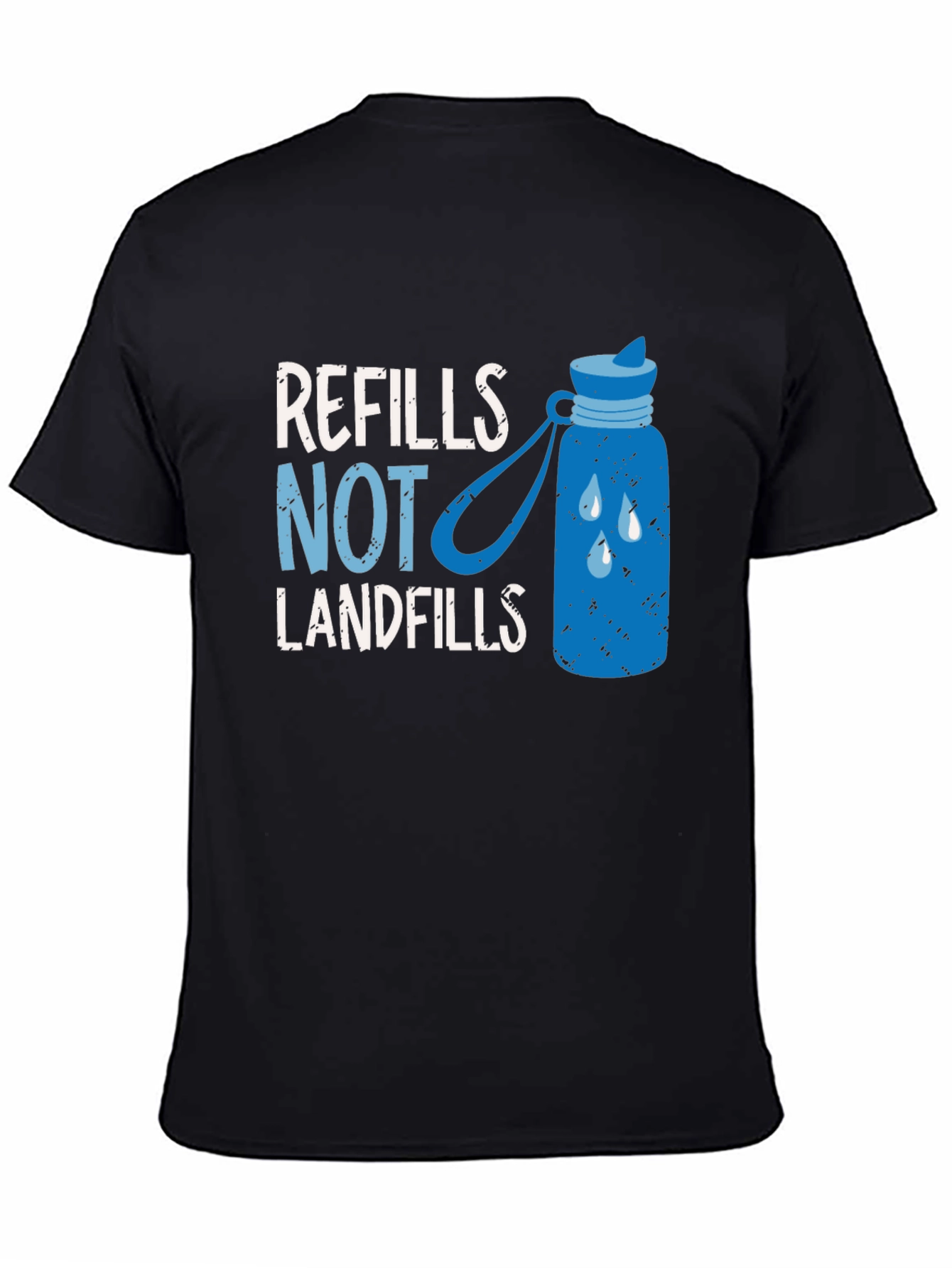 Refills Not Landfills Graphic Tee