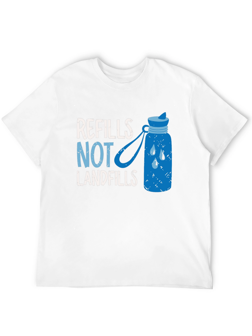 Refills Not Landfills Graphic Tee