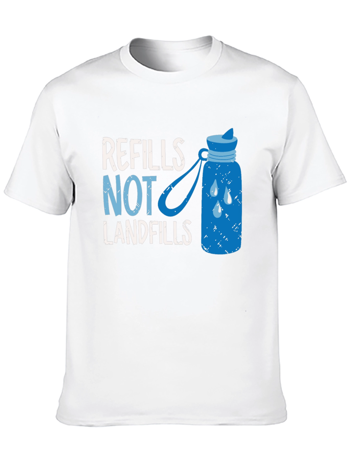 Refills Not Landfills Graphic Tee