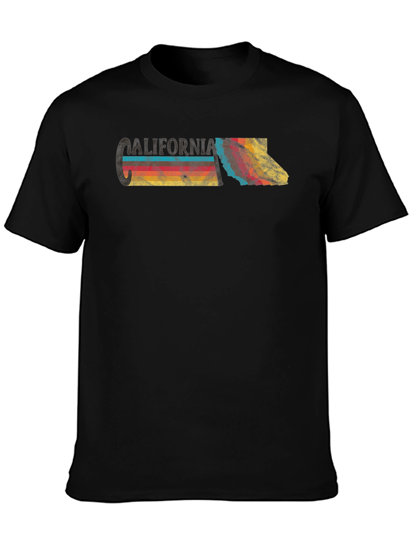 Vintage California Graphic Tee - Retro State Pride