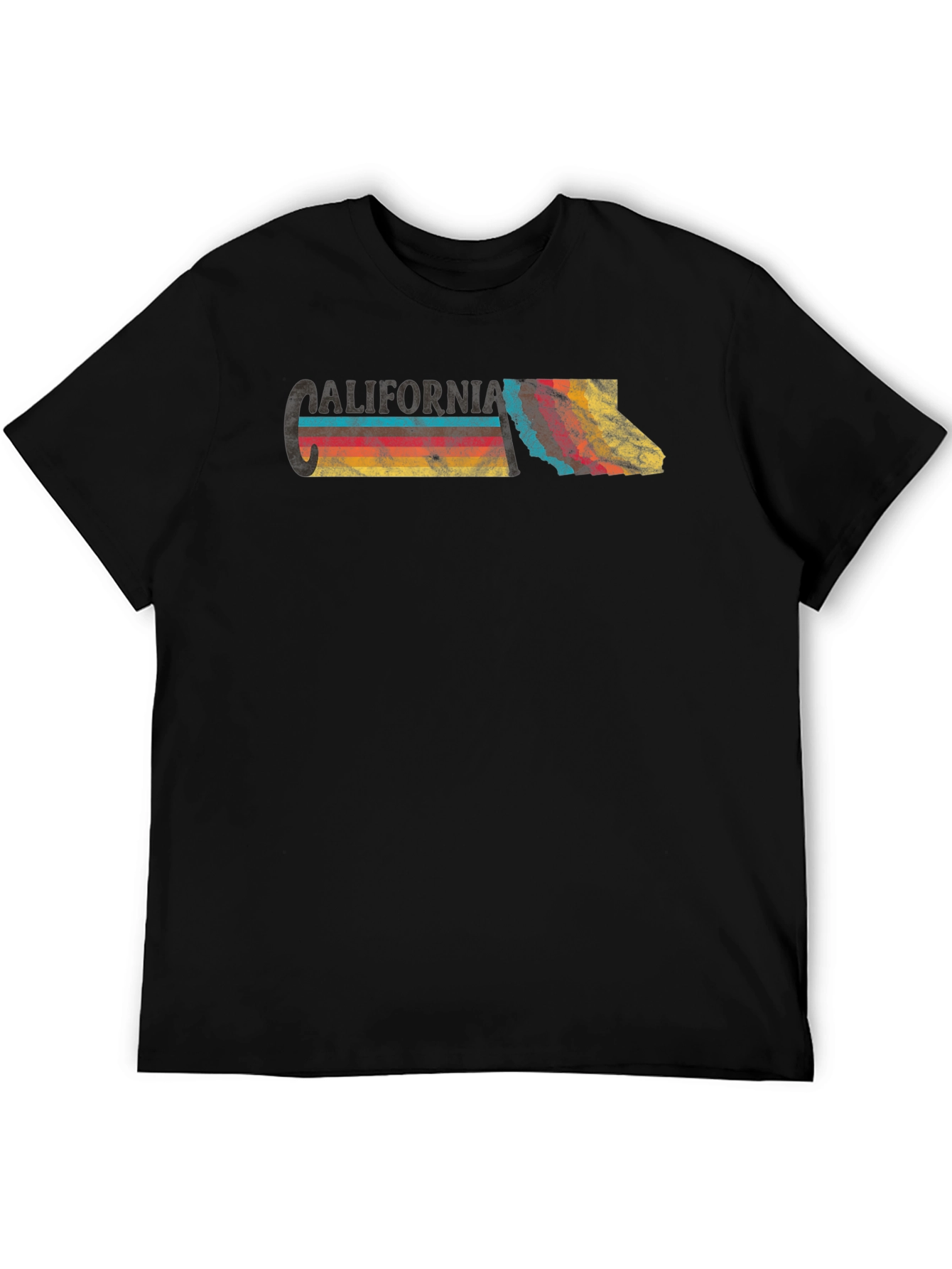 Vintage California Graphic Tee - Retro State Pride