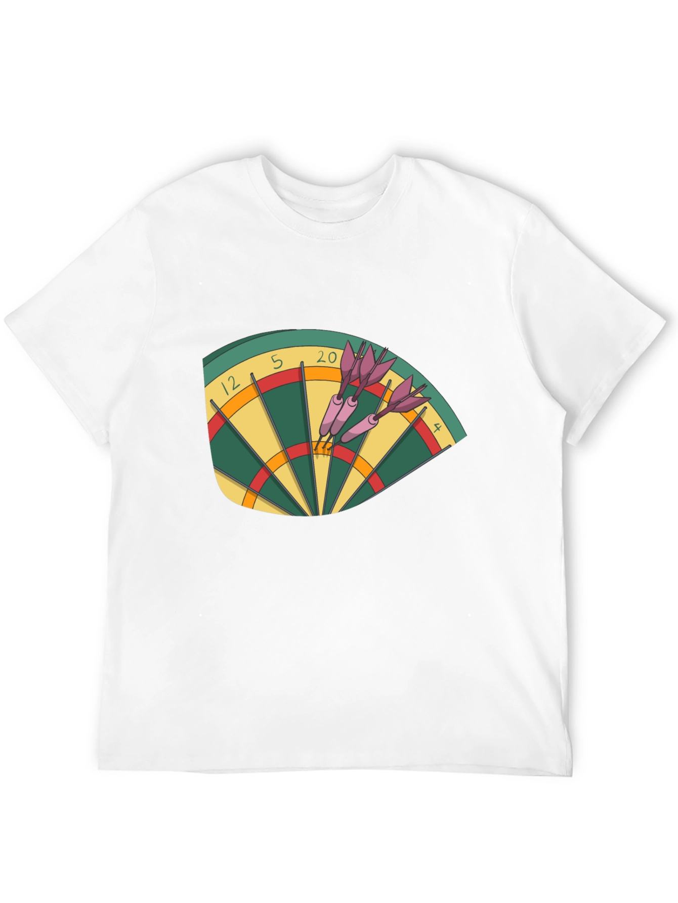 Darts T-Shirt - Bullseye Graphic Tee