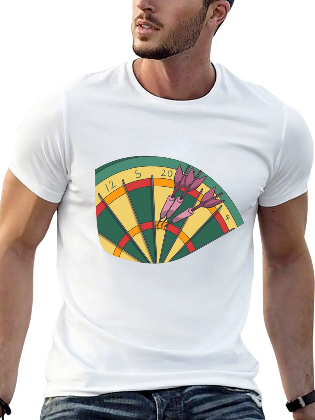 Darts T-Shirt - Bullseye Graphic Tee
