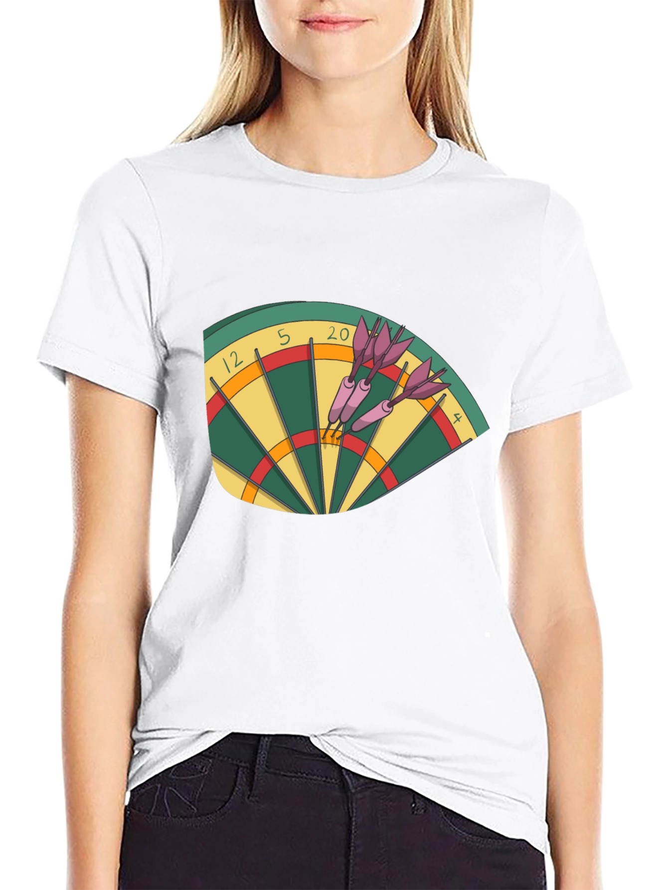 Darts T-Shirt - Bullseye Graphic Tee