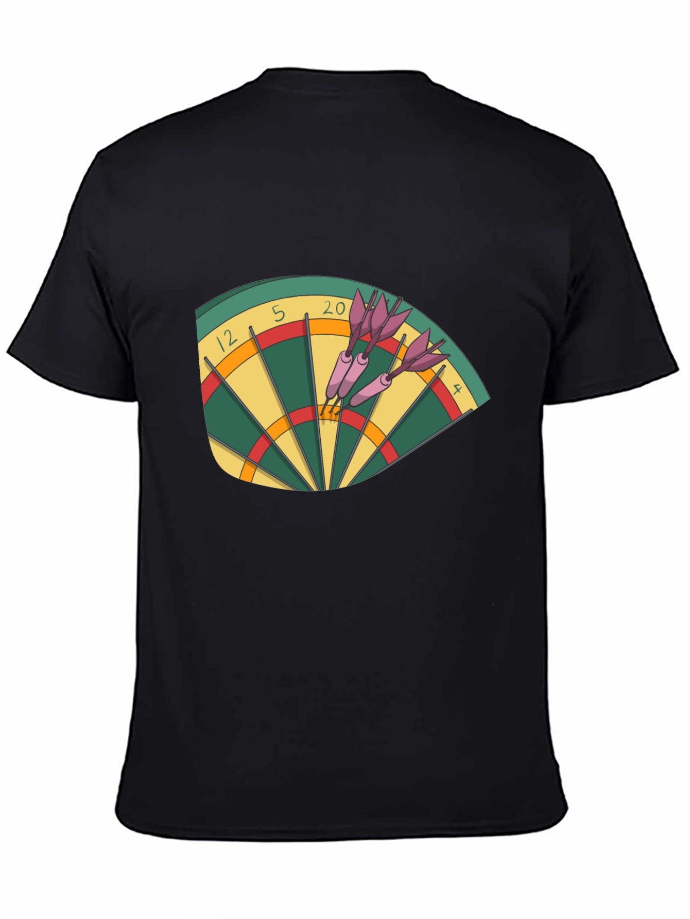 Darts T-Shirt - Bullseye Graphic Tee