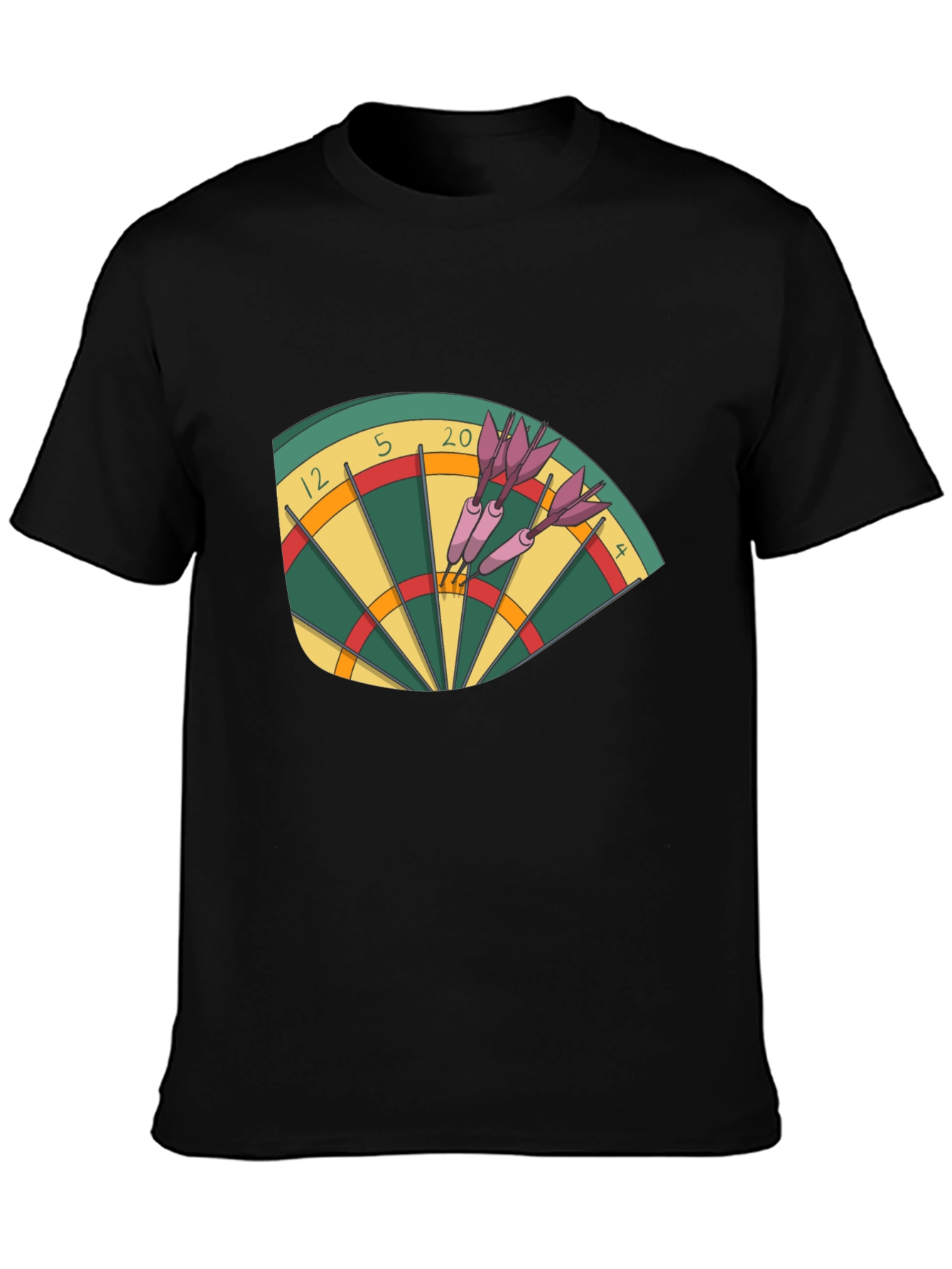 Darts T-Shirt - Bullseye Graphic Tee