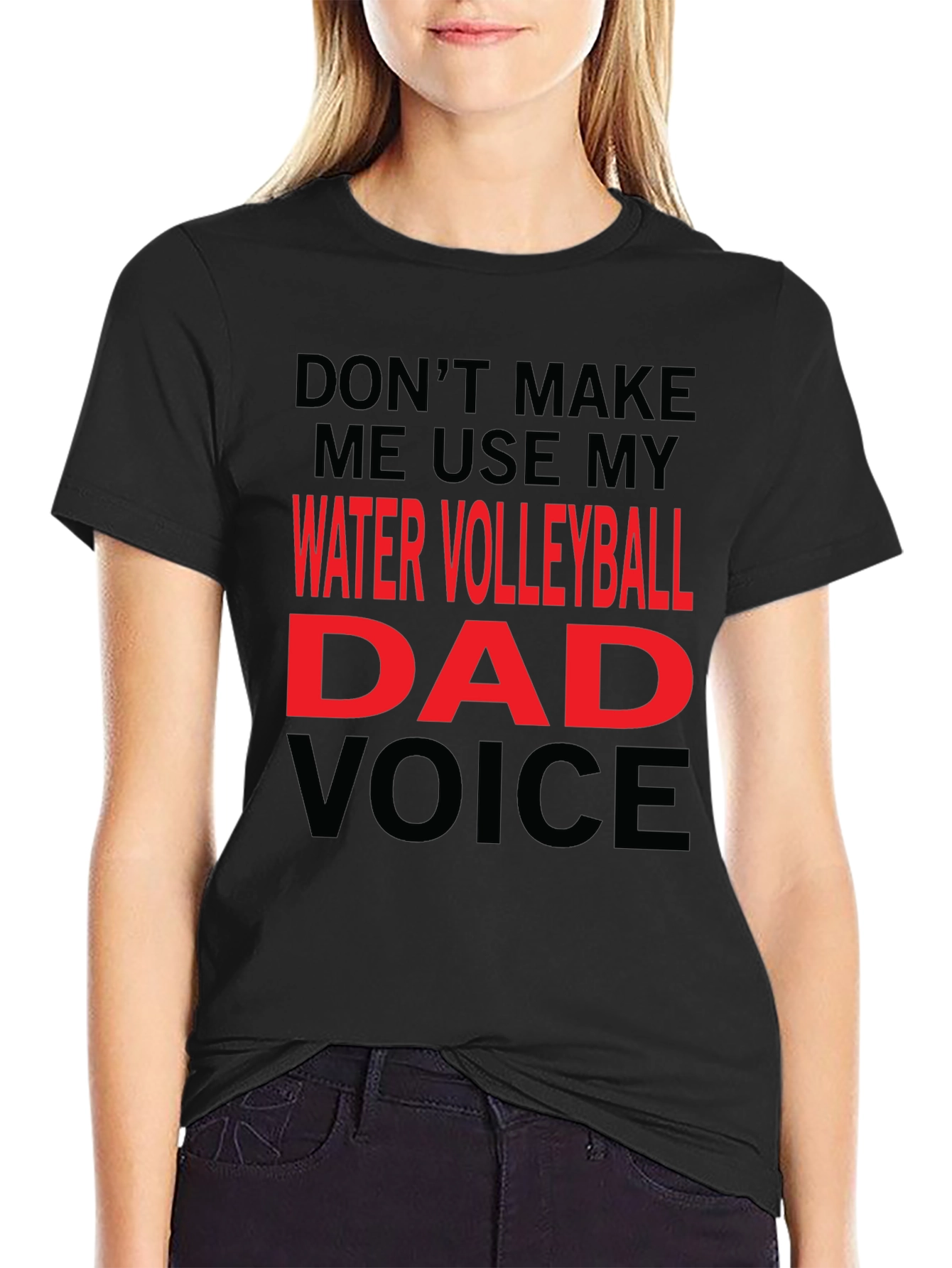 Water Volleyball Dad Voice T-Shirt