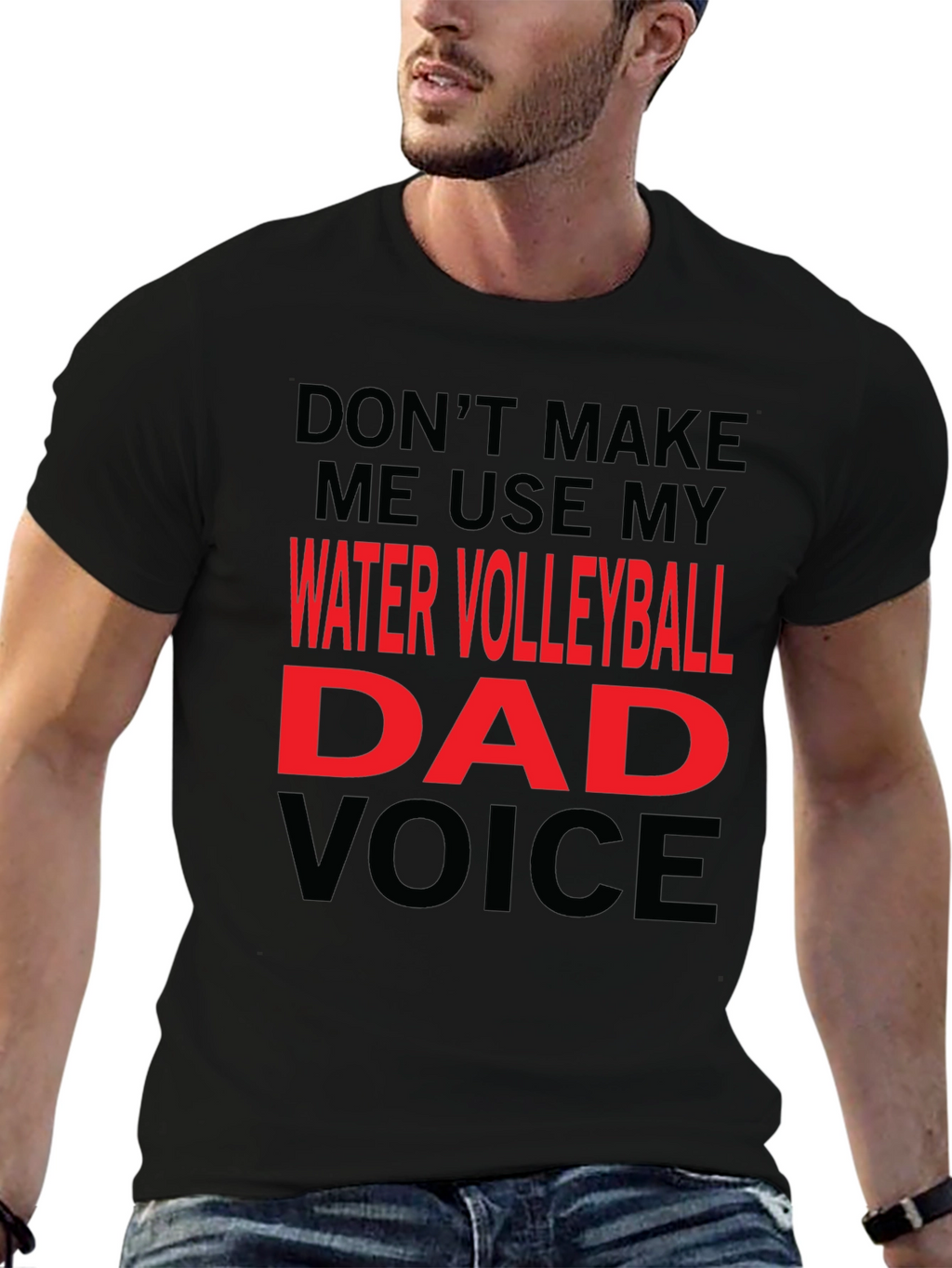 Water Volleyball Dad Voice T-Shirt