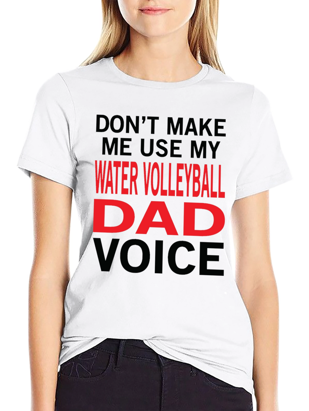 Water Volleyball Dad Voice T-Shirt