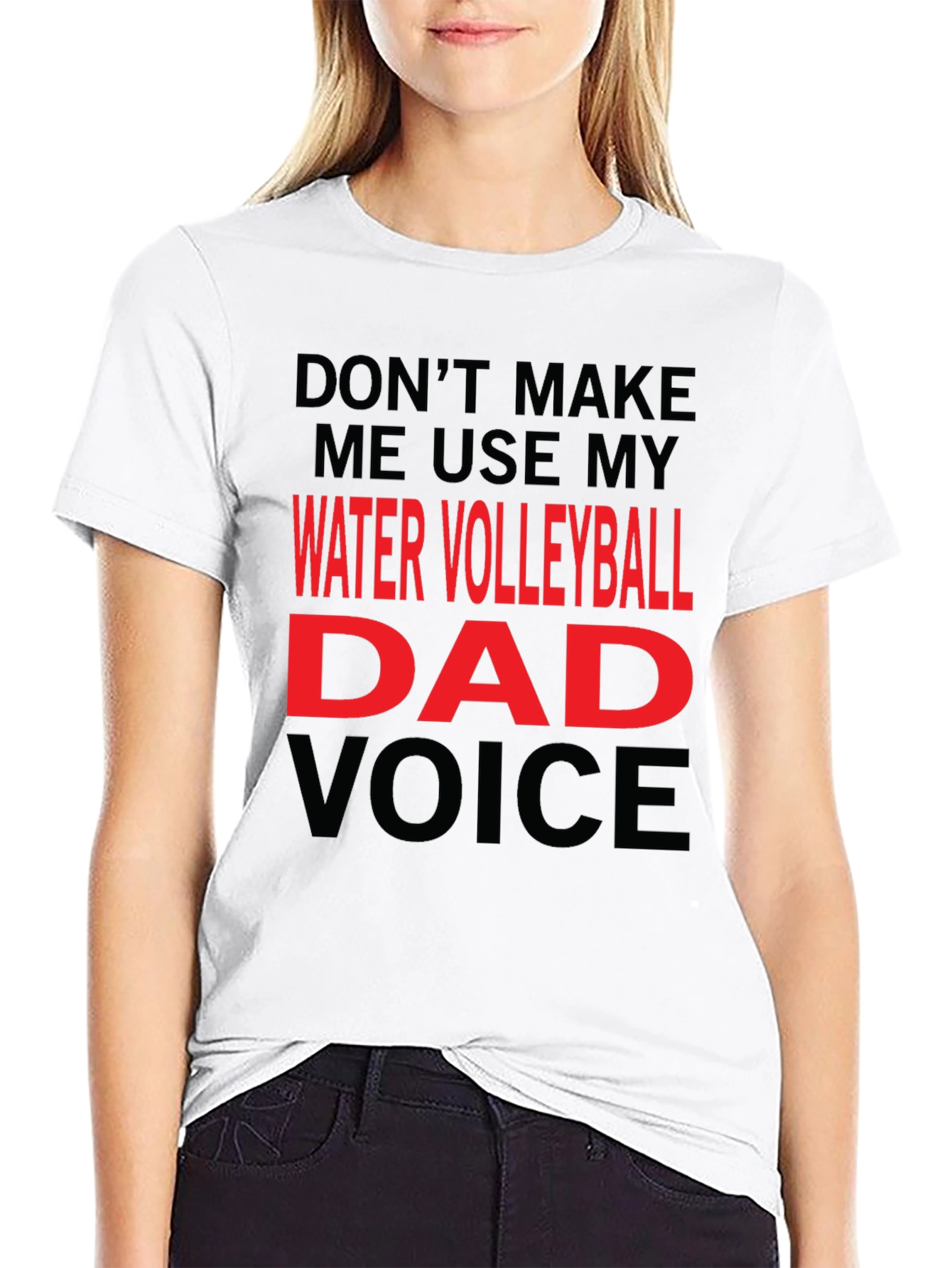 Water Volleyball Dad Voice T-Shirt