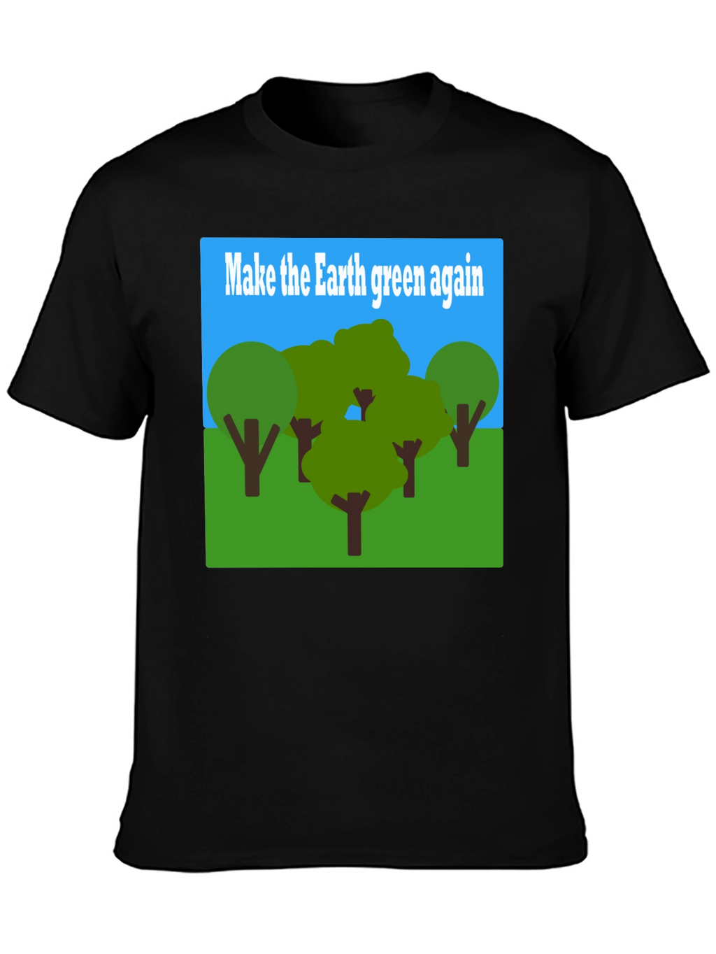 Earth Green Again Graphic T-Shirt - Environmental Tee