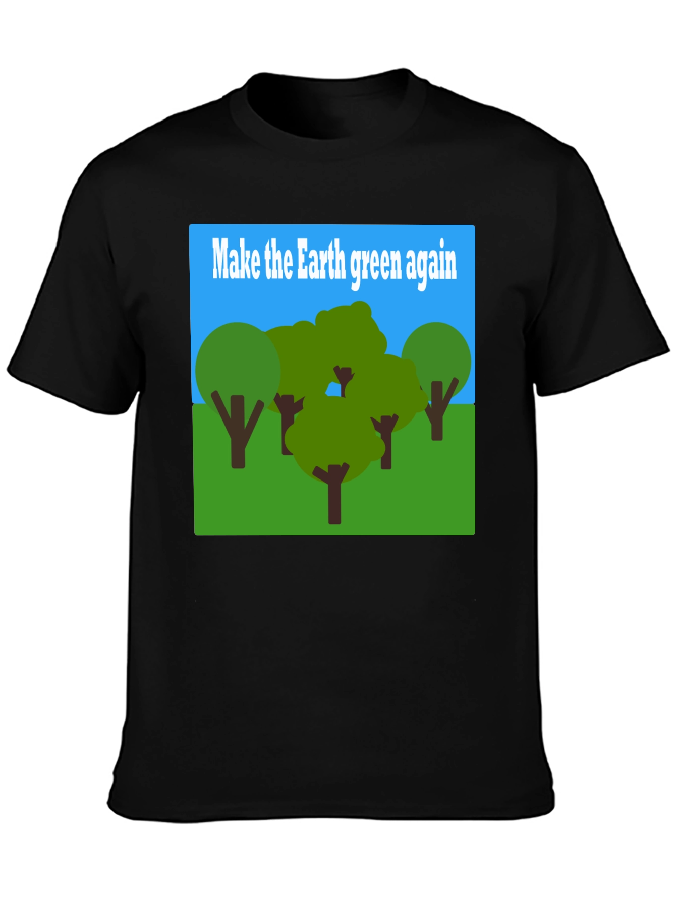 Earth Green Again Graphic T-Shirt - Environmental Tee