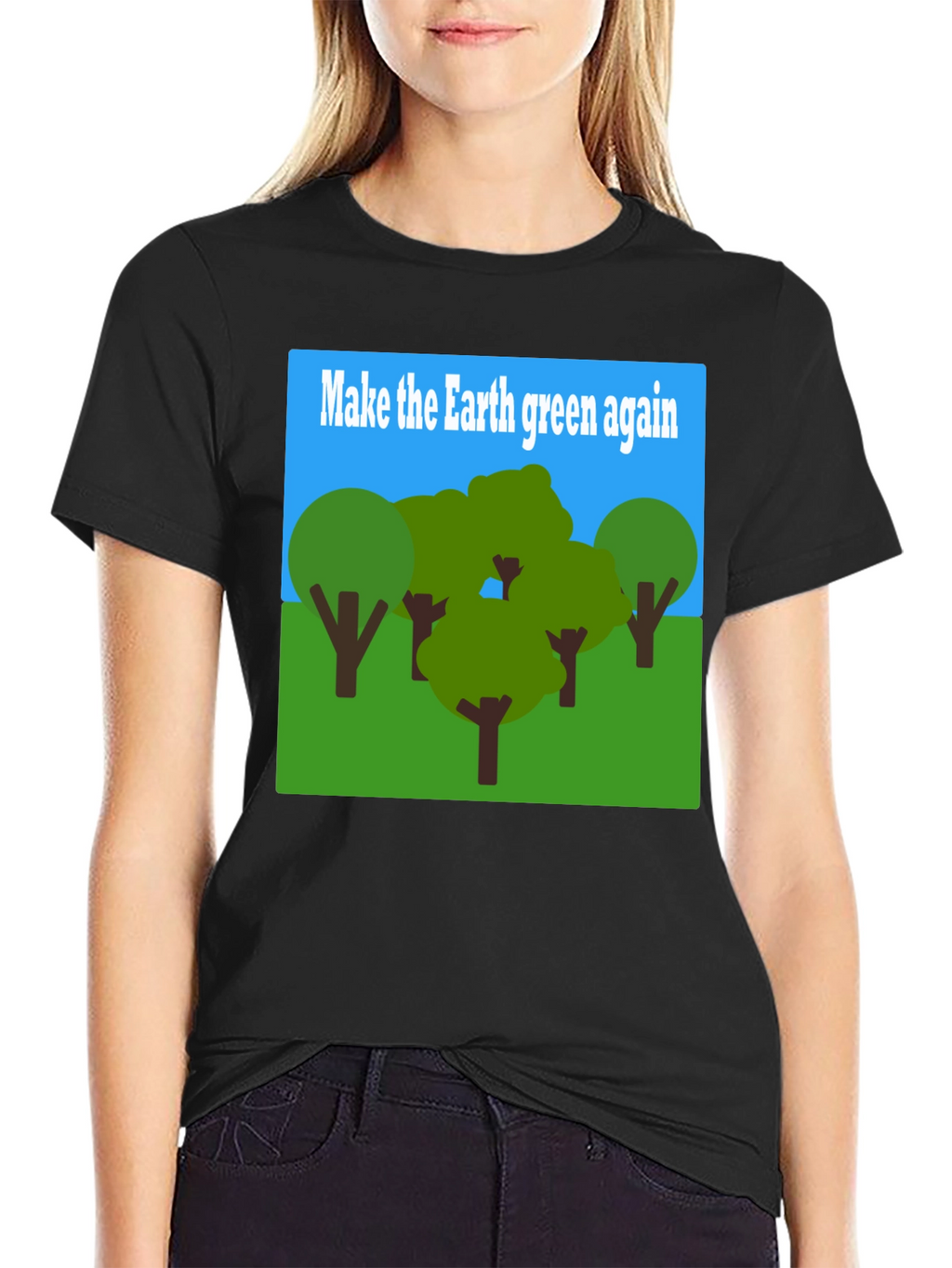 Earth Green Again Graphic T-Shirt - Environmental Tee