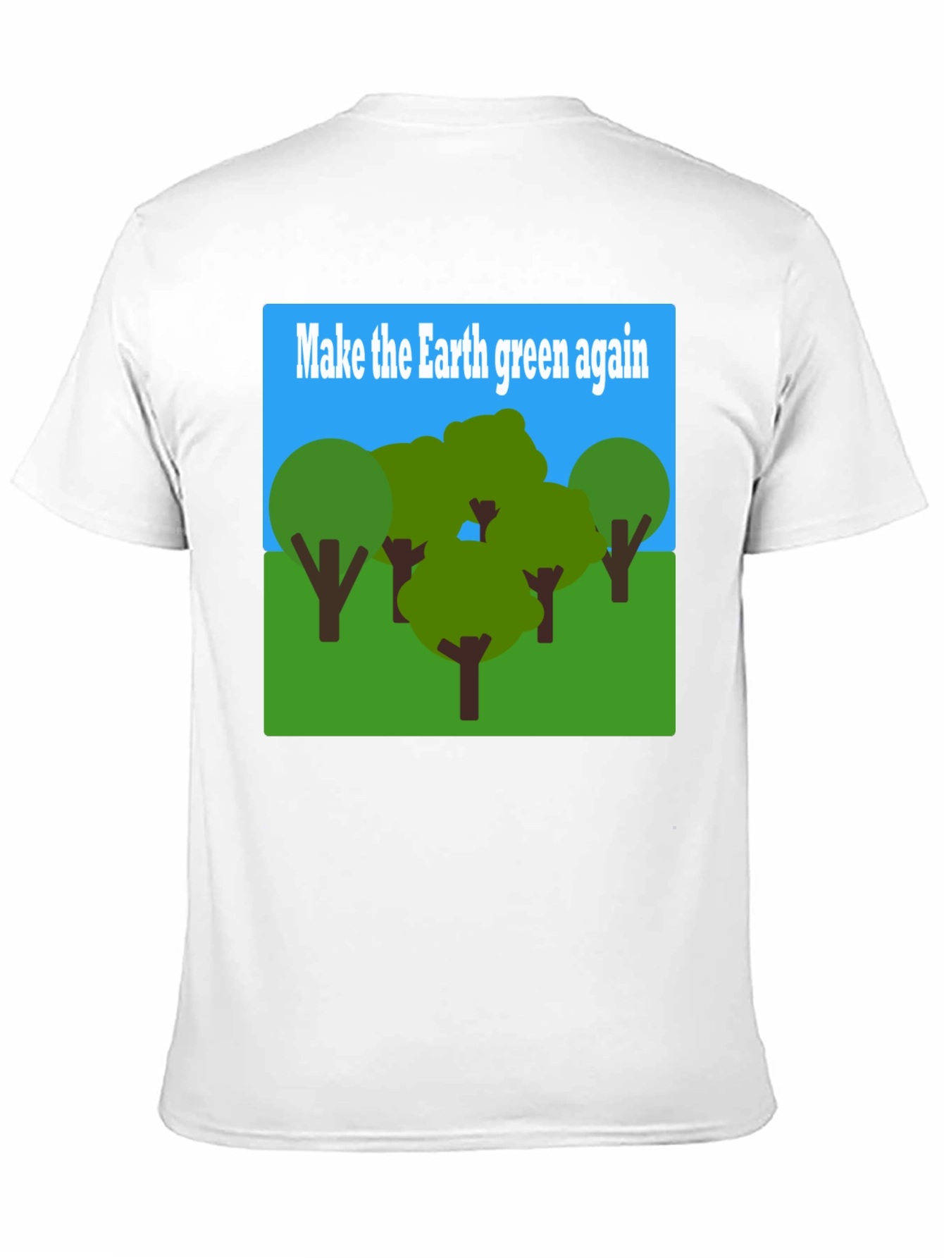 Earth Green Again Graphic T-Shirt - Environmental Tee